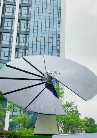 Photovoltaic Sunflowers